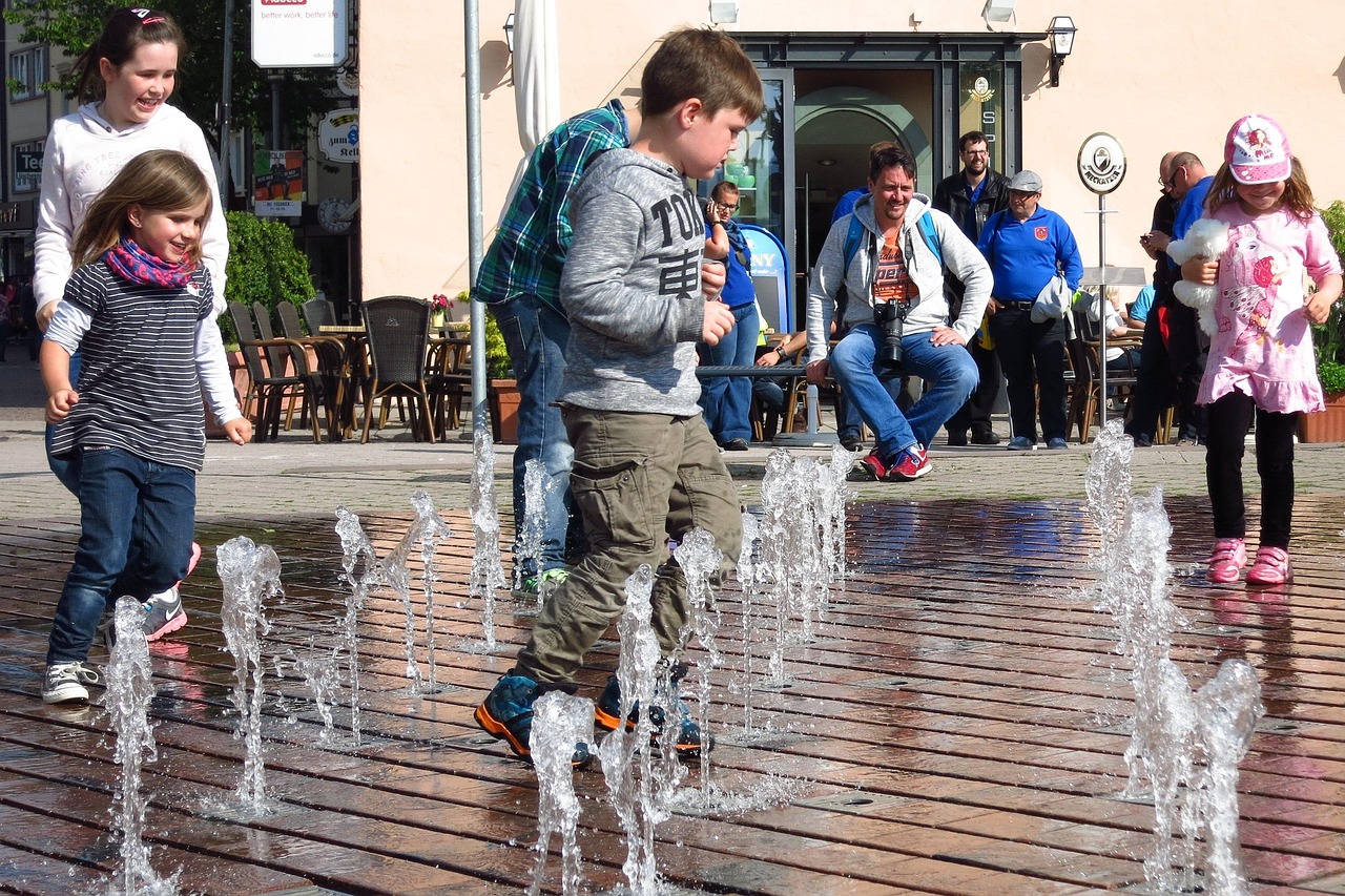 Children, water feature, friedrichshafen — Maximize Your Crypto Gains with Raydium Swaps